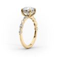 The Lindsey Set With A 1.5 Carat Round Lab Diamond Online Sale