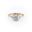 The Kristen Set With A 3 Carat Cushion Lab Diamond Cheap