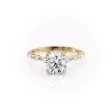 The Lindsey Set With A 1.5 Carat Round Lab Diamond Online Sale