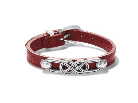 Interlok Braid Leather Bracelet Hot on Sale