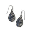 Garden Of Love Teardrop French Wire Earrings For Cheap