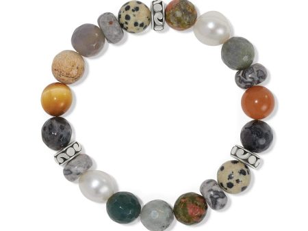 Contempo Desert Pearl Stretch Bracelet on Sale