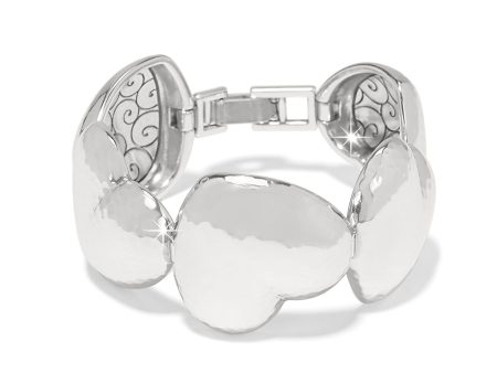 Trianon Heart Link Bracelet For Cheap