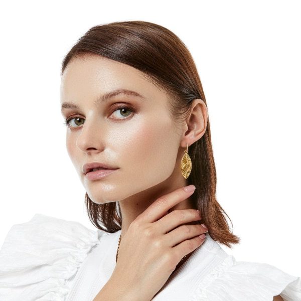 Palmetto French Wire Earrings Online Sale