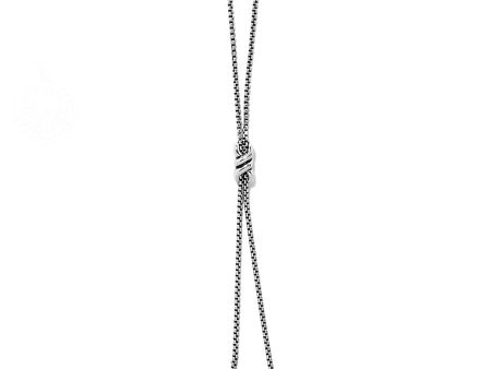 Interlok Twist Lariat Necklace Online Sale