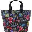 Love Scribble Lock It Super Tote Online Sale