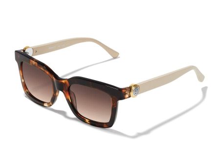 Ferrara Two Tone Tortoise Sunglasses Online now