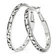 Contempo Large Hoop Earrings Hot on Sale