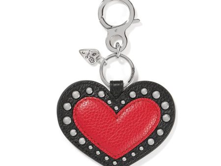 Fashionista Moody Blue Heart Handbag Fob Hot on Sale