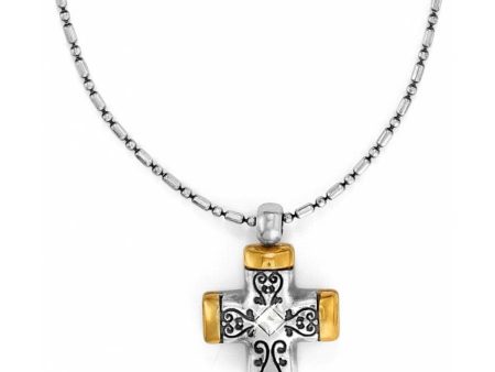 Venezia Petite Cross Necklace For Sale