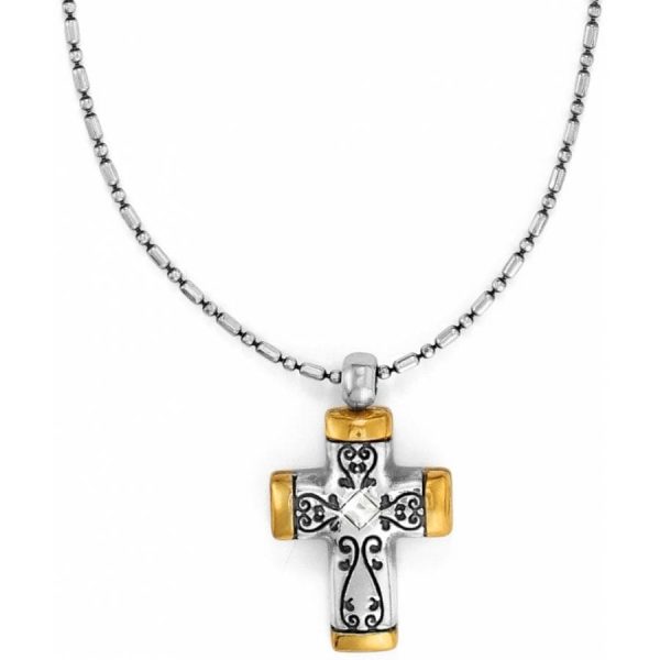 Venezia Petite Cross Necklace For Sale