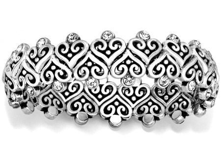 Alcazar Heart Stretch Bracelet Online Hot Sale