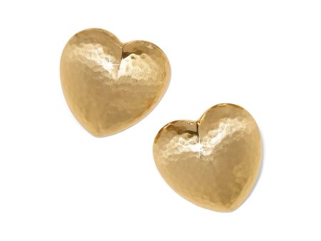 Trianon Heart Small Post Earrings Online