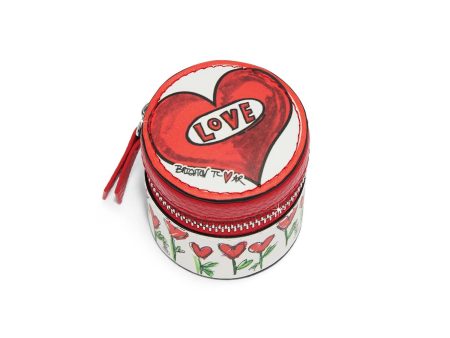 Love Tweet II Round Jewelry Box Online Hot Sale