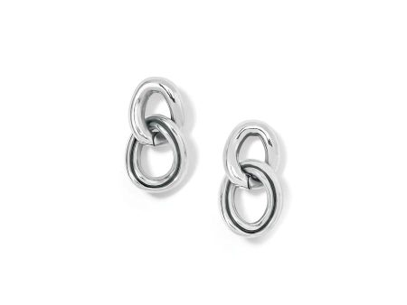 Interlok Chain Post Drop Earrings Online Sale