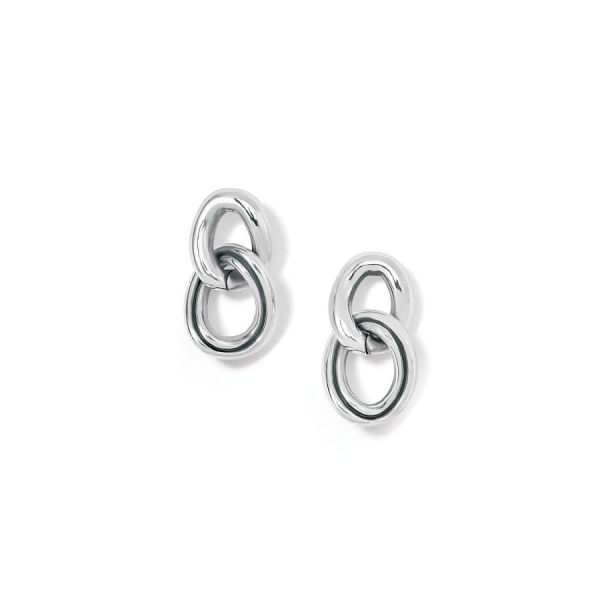 Interlok Chain Post Drop Earrings Online Sale