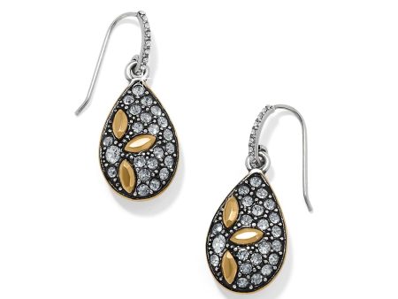 Garden Of Love Teardrop French Wire Earrings For Cheap