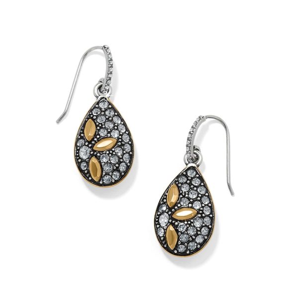 Garden Of Love Teardrop French Wire Earrings For Cheap