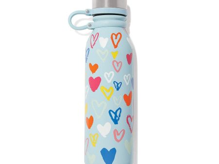 Color Of Love Water Bottle on Sale