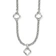 Trio Charm Necklace Hot on Sale