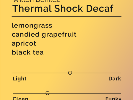 Wilton Benitez - Thermal Shock Decaf Online Sale