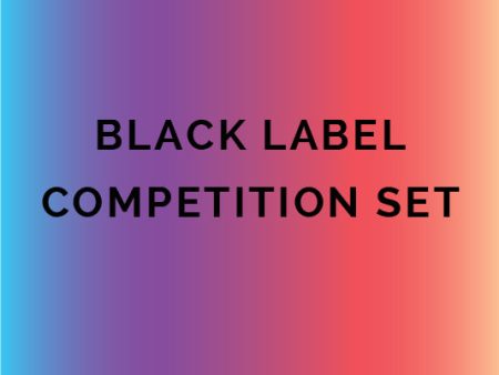 Black Label Competition Set For Cheap