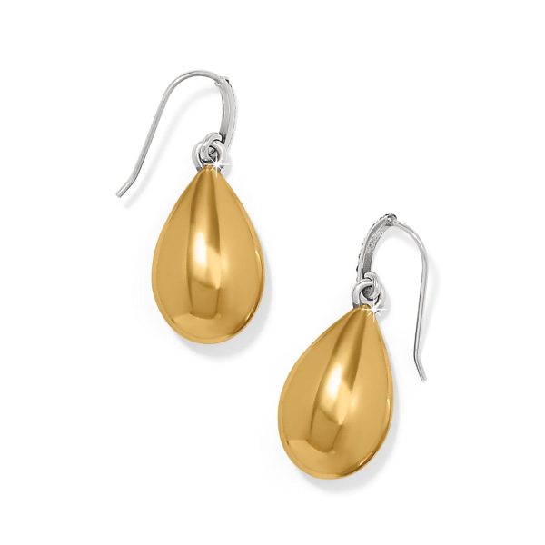 Garden Of Love Teardrop French Wire Earrings For Cheap