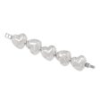 Trianon Heart Link Bracelet For Cheap