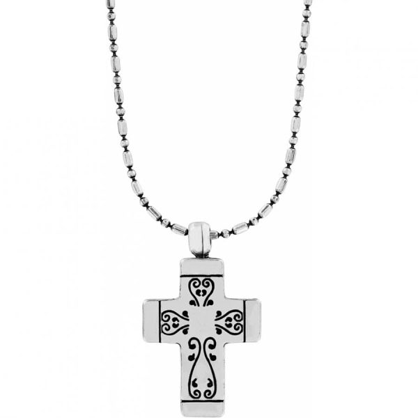 Venezia Petite Cross Necklace For Sale