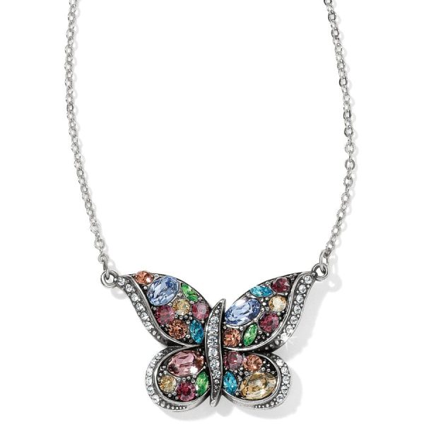 Trust Your Journey Reversible Butterfly Necklace Online Hot Sale