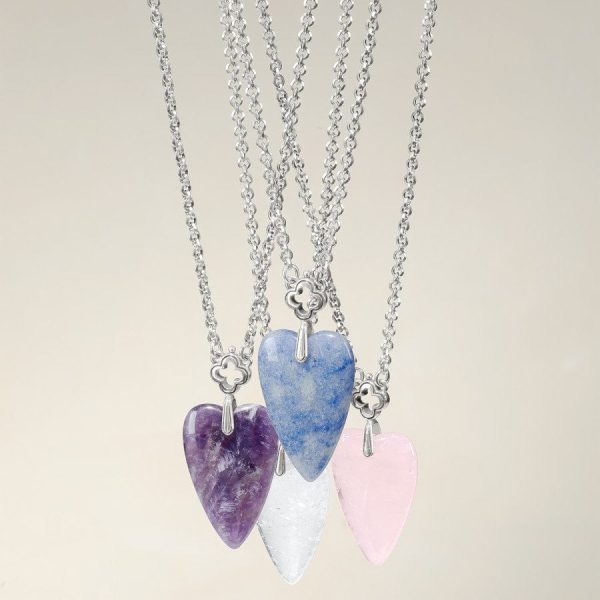 Toledo With Love Crystal Quartz Necklace For Cheap