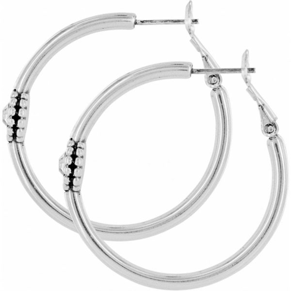 Twinkle Medium Hoop Post Earrings Online Sale