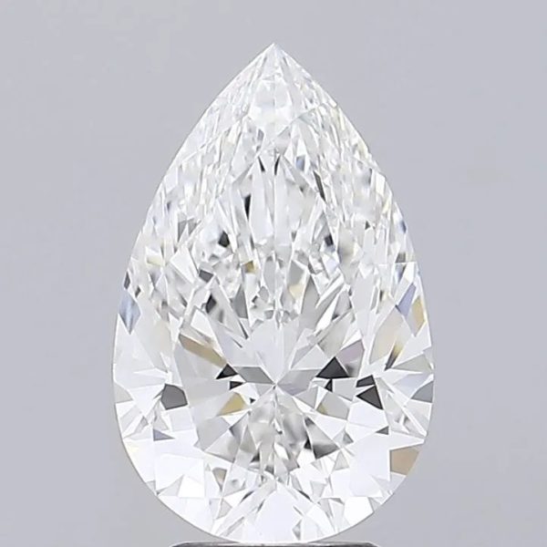 4.08ct Pear Lab Grown Diamond (Colour E, Clarity VVS1, IGI) Online Hot Sale