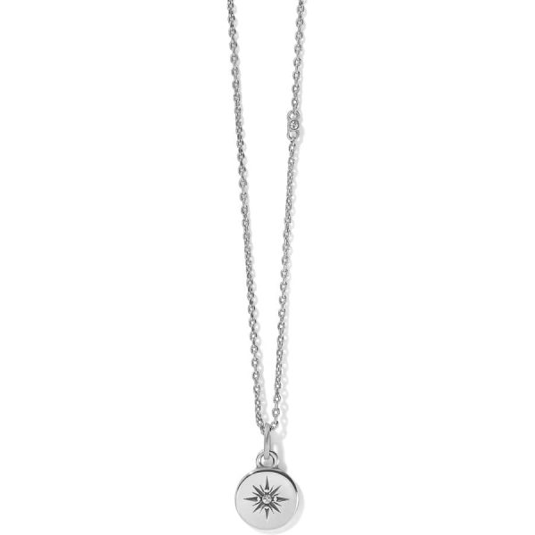 Voyage Mini Compass Necklace Cheap