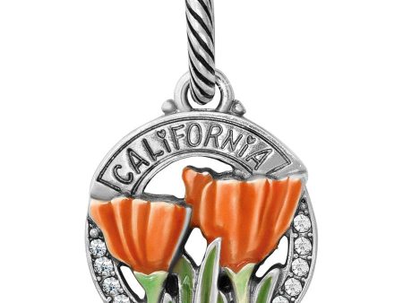 California Poppy Charm Online now