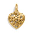 Contempo Heart Charm For Cheap