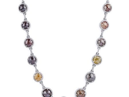 Assorted Rose Cut Diamond Necklace CN205 Supply