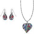 Trust Your Journey Jewelry Heart Gift Set Cheap