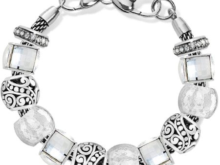 Silver and Sparkle Charm Bracelet Online now