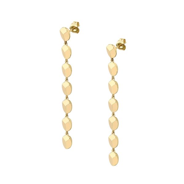 Carve Drop Earrings ER459YG Online Sale