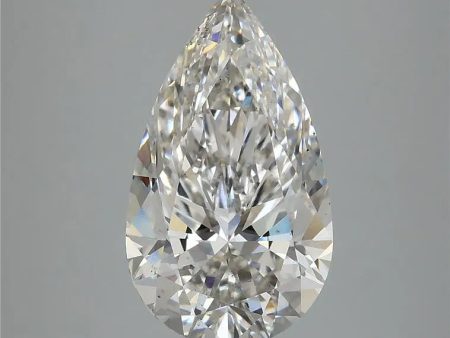 4.24ct Pear Lab Grown Diamond (Colour G, Clarity VS2, IGI) Supply