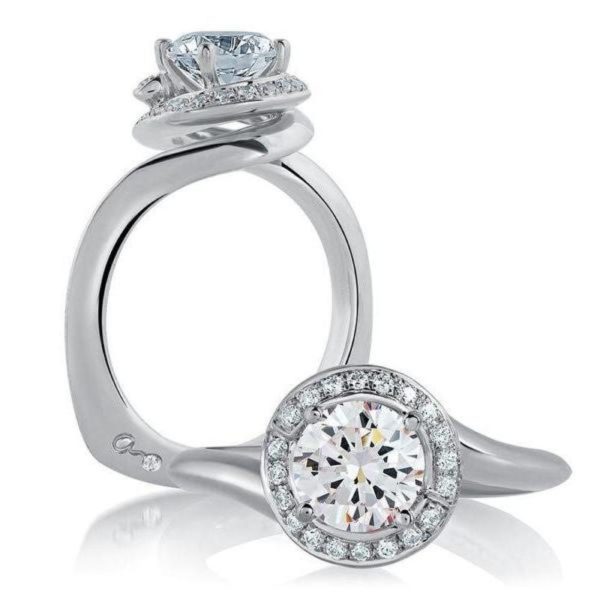 A.Jaffe Engagement Rings MES593 112 Online now