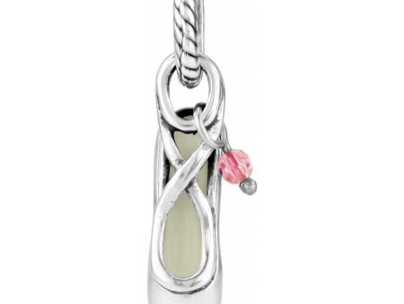 Ballet Shoe Charm Discount