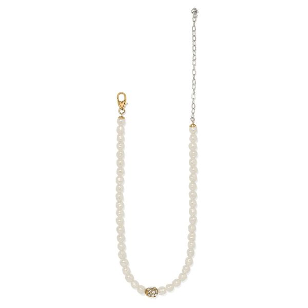 Trust Your Journey Pearl Necklace Discount