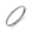 Tetra Pavé Bangle BR395 For Sale