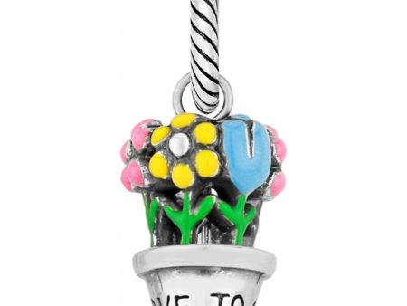 Flower Pot Charm Online Hot Sale