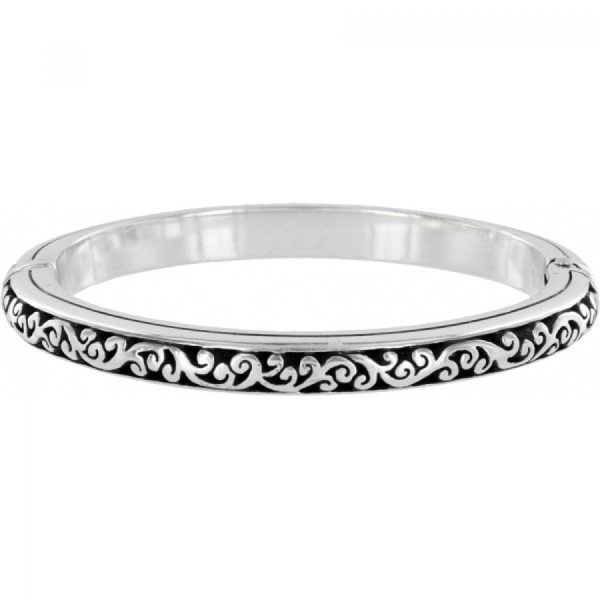 Sacred Cross Hinged Bangle For Sale