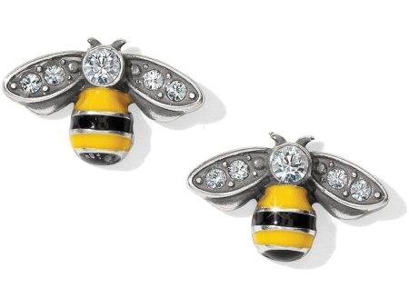 Bee Happy Mini Post Earrings Online now