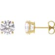 14K Yellow 2 1 2 CTW Lab-Grown Diamond Earrings Hot on Sale