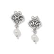 Alcazar Amor Pearl Post Drop Earrings Online Sale